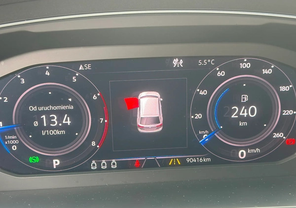 Volkswagen Tiguan Allspace cena 99000 przebieg: 92000, rok produkcji 2019 z Wieliczka małe 46